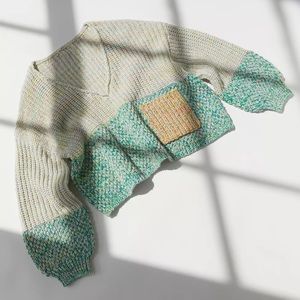 Kimchi Blue Space Station Cropped Sweater